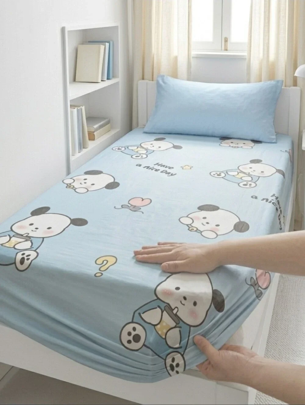 Sanrio Pochacco Twin Fitted Sheet ☆Hard-to-Find ☆ | Read Description